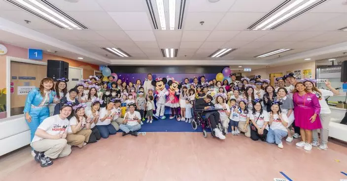 香港迪士尼捐逾500萬元 改造醫院空間支援病童及支持青年發展