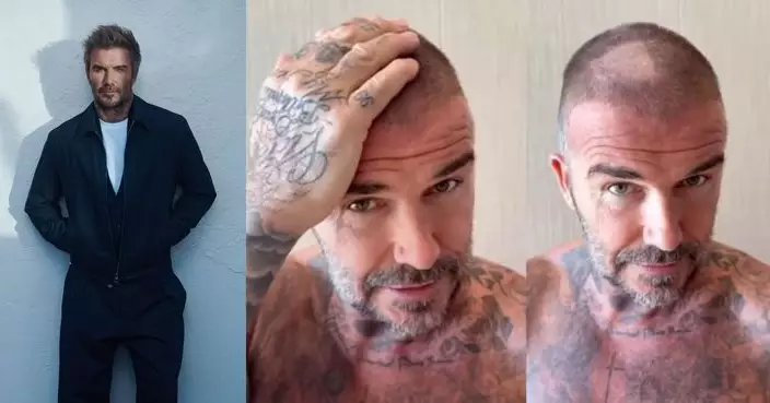 碧咸剃頭大失敗！頭頂驚現「地中海」 老婆維多莉亞無情嘲笑：醜爆了