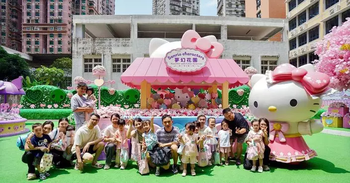 經科局及社工局藉「Sanrio characters 夢幻花園」 傳遞社會關懷