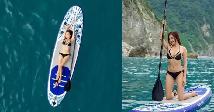 33C余思霆「胸」襲花蓮海域 「倒奶」壓板震撼網民