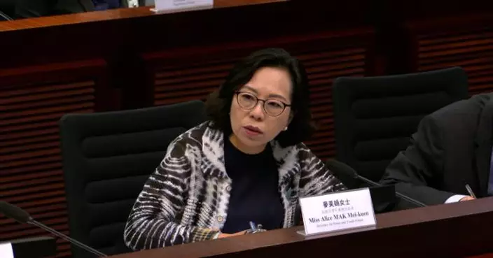 麥美娟：冀透過「最後一招」將非法賭博導入有限度及規範化途徑