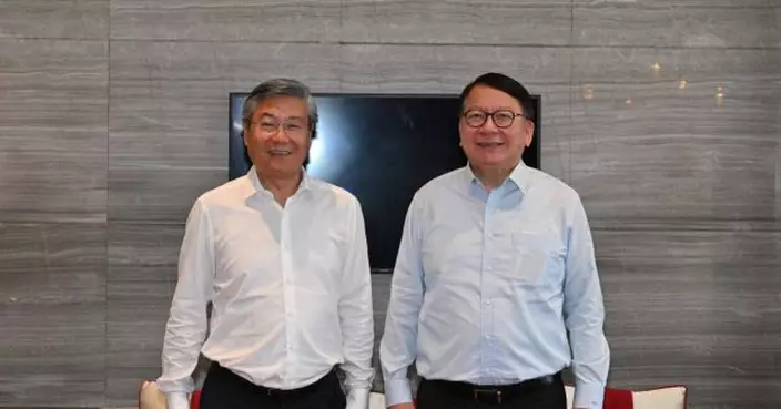 陳國基晤海南省政協黨組書記　指未來瓊港交流將更緊密