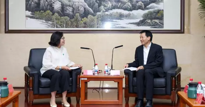 麥美娟繼續訪京行程　拜會徐啟方匯報民青局工作