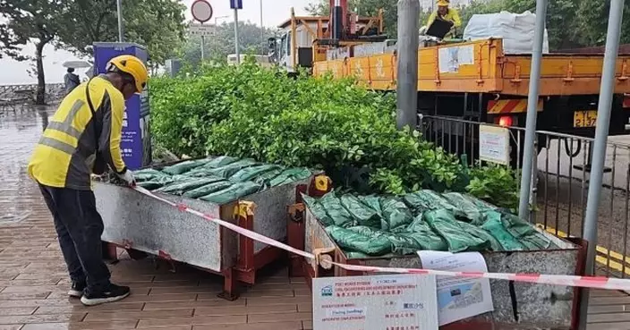 因應韋帕逼近　土拓署在沿岸低窪和當風地點提供沙包供市民使用