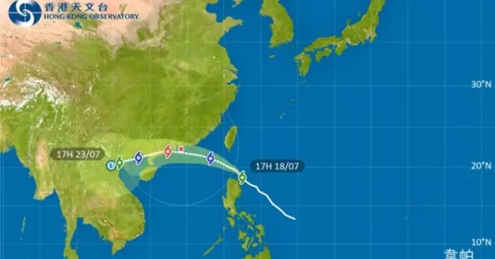 天文台會在周六凌晨發一號信號　周六的日間考慮改發三號信號