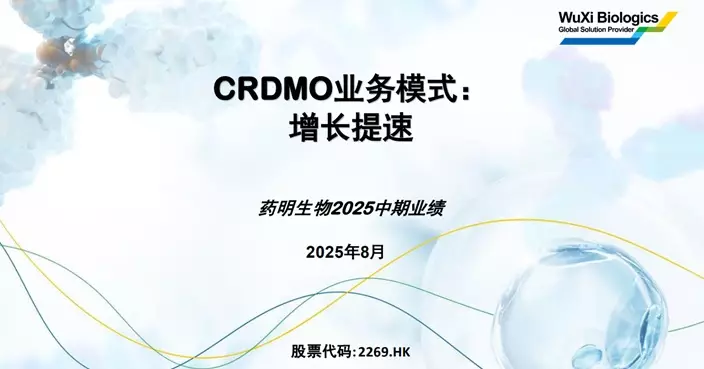 藥明生物半年純利增長56% 提升全年收益增長預期 股價初段逆市升