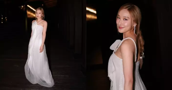 陳瀅Bling Bling白裙優雅又仙氣 網民讚讚：公主怎麼跑出來了