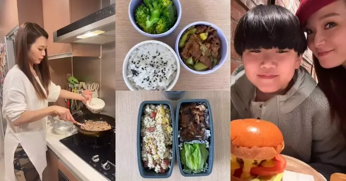 呂慧儀盡心盡力炮製愛心飯盒 獲囝囝一句話暖入心
