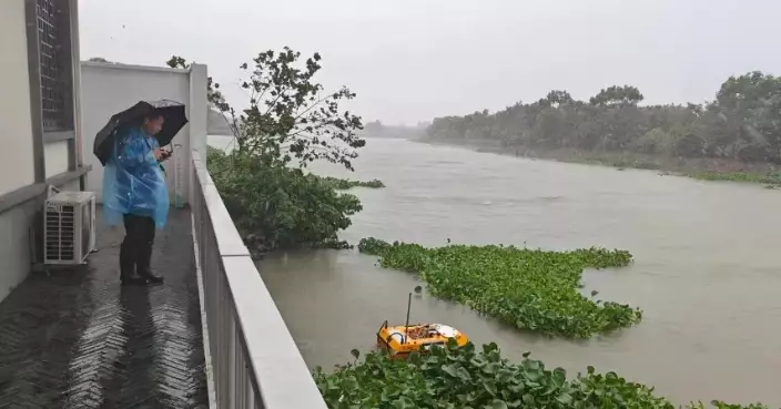 太湖發生25年第一號洪水達警戒水位 當局每日會商滾動研判雨水情況