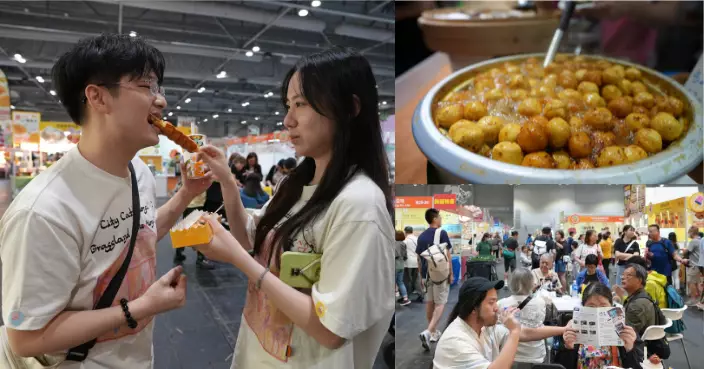 黑雨無阻市民入場「掃街」工展會購物節人流理想