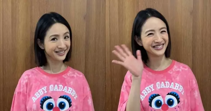 林依晨產後首度親自拍片現身 粉紅造型現大勇狀態