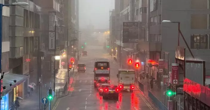 天氣 | 黑雨警告生效   北區、荃灣區及大埔區有大暴雨