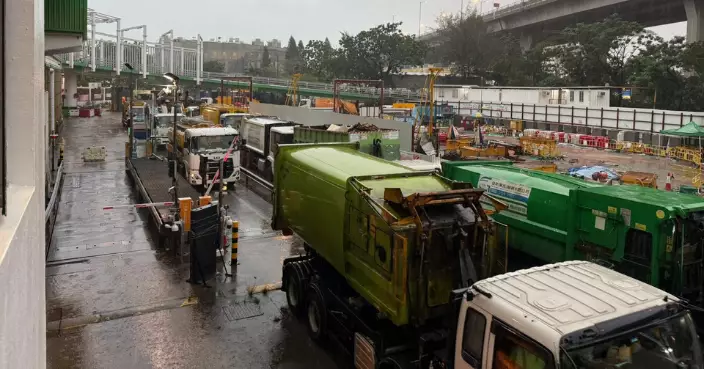 環保署﹕惡劣天氣影響垃圾收集進度 5個廢物轉運站開放時間延長
