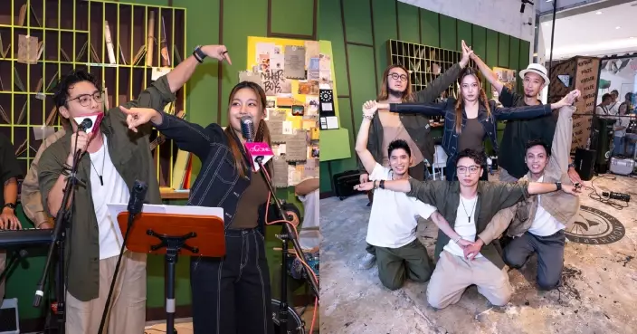 NWB喚醒黃淑蔓Rock Band魂 加入限定樂隊「Nowhere Meow」負責敲三角鈴吹牧童笛