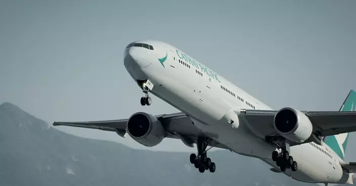 國泰航空:受極端天氣影響 星期五及六共取消22班航班