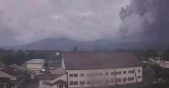 日本新燃岳火山噴發　氣象廳發布三級警戒禁止民眾入山