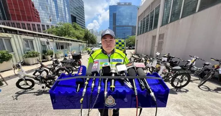 西九龍警打擊非法駕駛電動可移動工具 拘42人檢42部電動單車