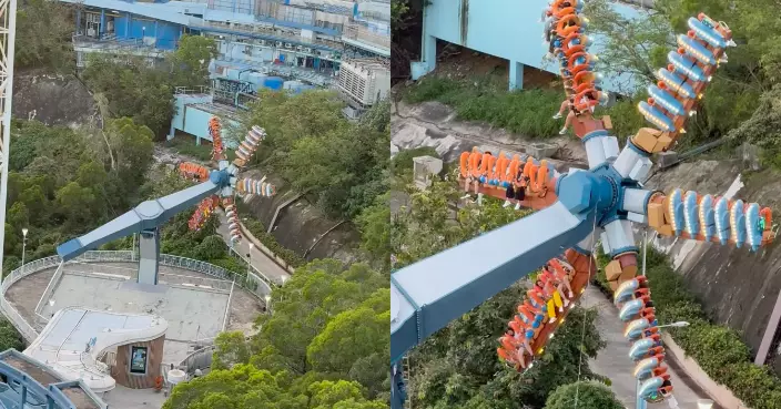 海洋公園「狂野龍捲風」故障突停頓　17乘客一度「半天吊」最終全脫困無人傷