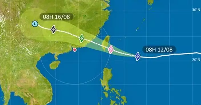 天氣 | 「楊柳」星期三早上進入本港800公里範圍 天文台：屆時將發1號信號
