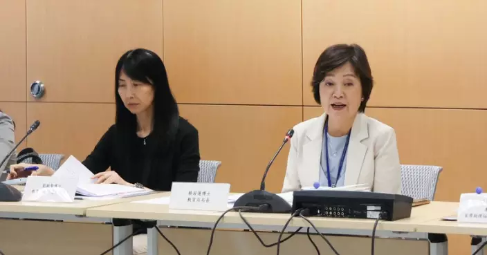 與學界代表召開特別會議 蔡若蓮﹕依法嚴懲「借殼辦學」害群之馬