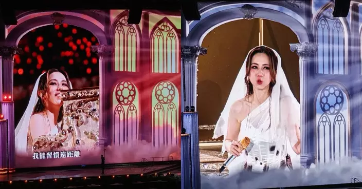 G.E.M. 開騷送驚喜！ 舞台視覺全特製廣東話版冧粉絲 招牌「金魚嘴」重現全場瘋狂