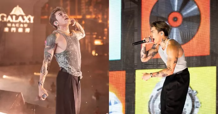 Tyson Yoshi為澳門塗浪狂潮派對壓軸獻唱 與近3000賓客投入今夏至狂水上派對