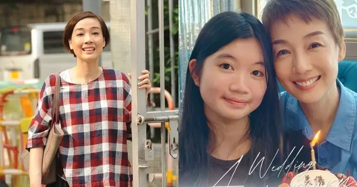 江美儀晒與《親親我好媽》「小Venus」合照 網民大讚：美儀姐十年前後都咁靚