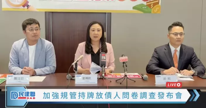 民建聯：近4成受訪者因外傭借貸遭追債備受滋擾