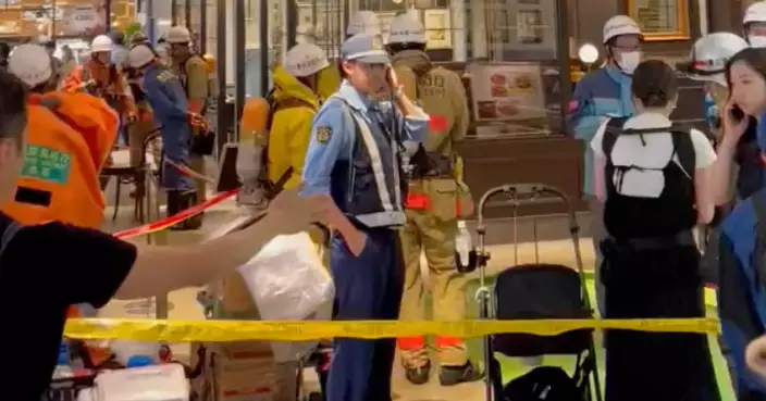 東京澀谷商場遭人噴射疑似胡椒噴霧多人不適 疑犯被捕