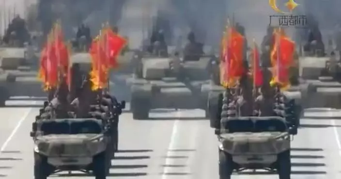 北京天安門舉行紀念抗日戰爭勝利80周年大會第三次綜合演練