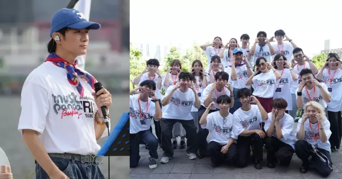 古巨基無懼打風兼暴曬 率領五隊本地Busker玩足兩粒鐘