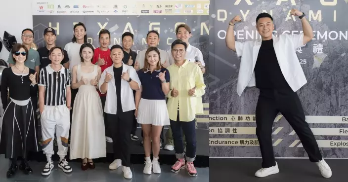 「大隻仔」關曜儁健身工作室開幕獨十多位紅星藝人到賀 設立免費專區回饋社會