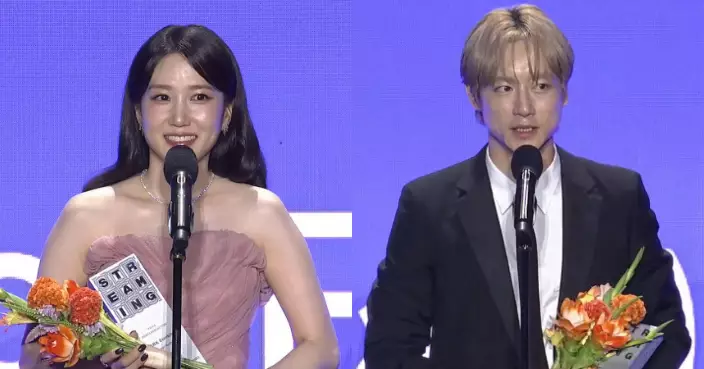 全球OTT大獎結果出爐 朴恩斌打敗IU奪視后
