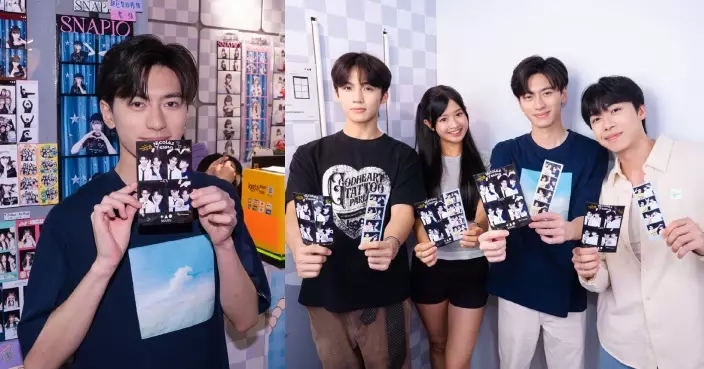 楊煜謙啟動生日應援 「小師姐」連家穎一拖三帶同門靚仔師弟自拍亭打卡