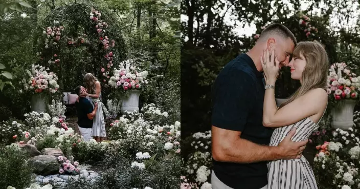 Taylor Swift情定美式足球明星Travis Kelce 宣布男友求婚成功