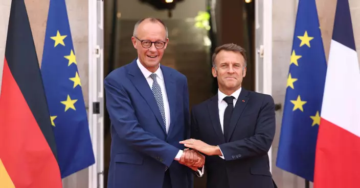 法國晤德總理默茨 馬克龍﹕若普京未能晤澤連斯基等同戲弄特朗普