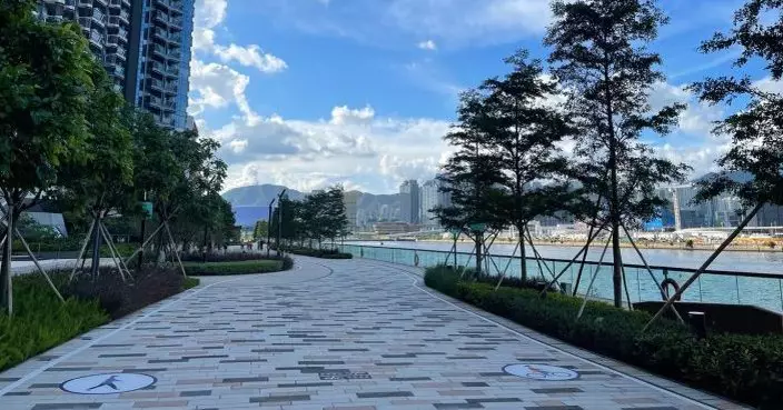 啟德跑道區兩公里長「共融通道」貫通　250米長新路段周日開放