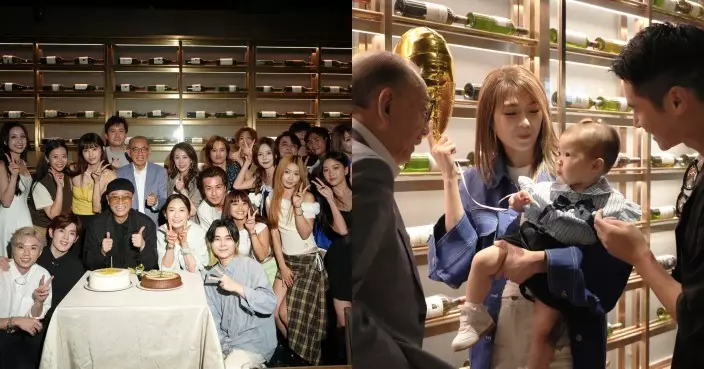 陳家樂囡囡萌爆搶Fo收利是 楊受成笑到四萬咁口