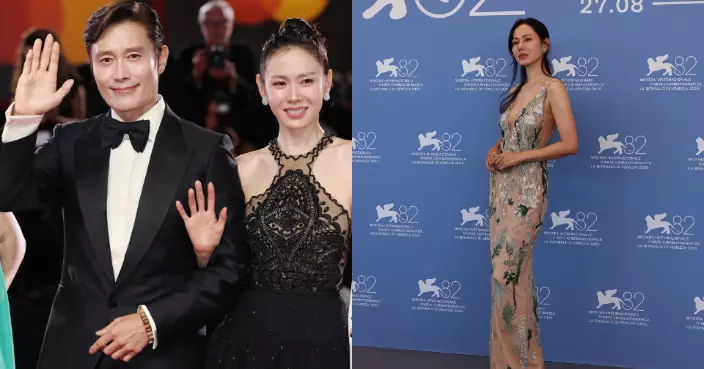 與李炳憲首度征戰威尼斯國際影展 孫藝珍優雅現身搶盡風頭