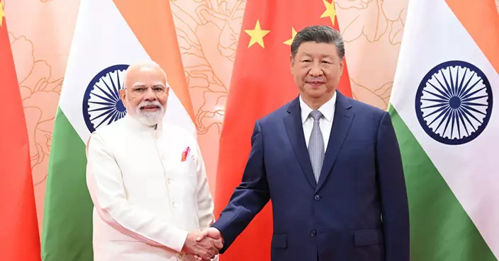 習近平向莫迪表示實現「龍象共舞」是中印雙方正確選擇