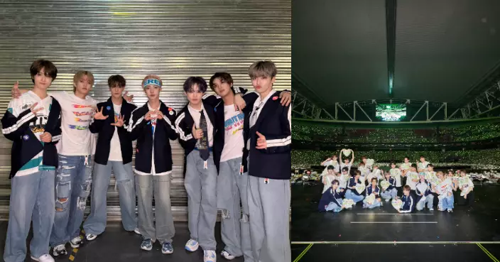 NCT DREAM成首隊登啟德主場館開唱韓團 4萬名粉絲全場大合唱