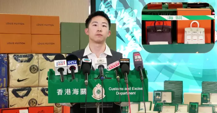 粵港澳海關聯手打擊跨境轉運冒牌貨拘5司機 檢6.7萬件貨共值4400萬