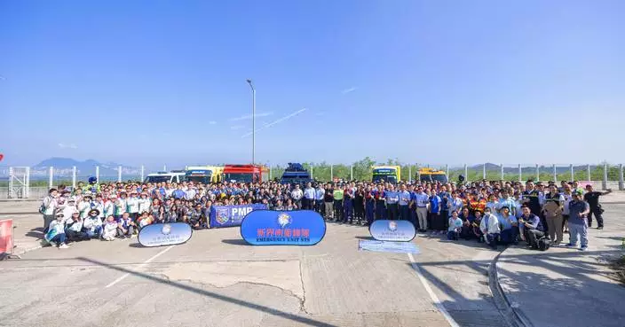 全運會｜逾300人參與跨部門反恐演習 　模擬恐怖襲擊等突發重大事故