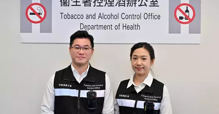 控煙酒辦前線人員周三起將配置隨身攝錄機