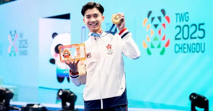 世運會楊頌熹武術男子太極拳太極劍全能項目奪金　港隊超上屆成績
