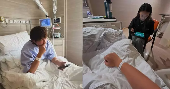 ToNick趙善恆小腸炎急入院 獲紋身師女友貼身照料