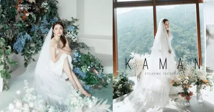 江嘉敏無預警晒婚紗相 急澄清非出嫁