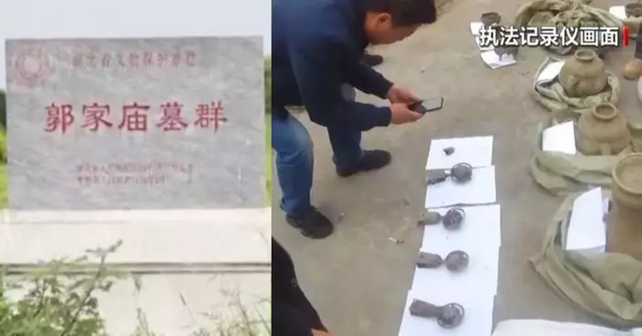 效仿盜墓小說情節 內地男夜潛墓群盜走20件國寶級文物被捕