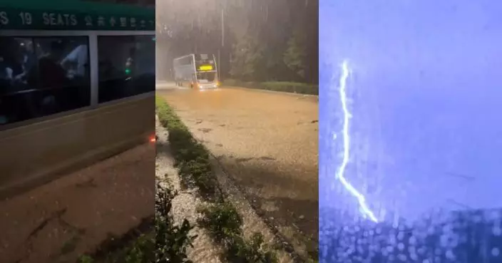 黑雨｜將軍澳生死時速3：小巴驚魂記 乘客跳車窗：救咗2名乘客 質疑司機肇禍
