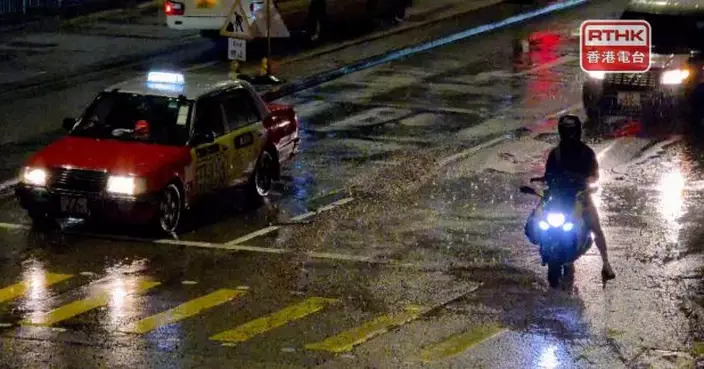 天文台改發黃色暴雨警告信號